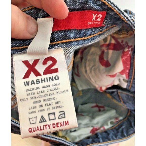 X2 Boyfriend Jeans Size 2 Regular Quality Denim - Picture 5 of 5